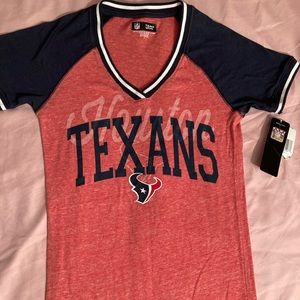 Houston texans glitter tshirt